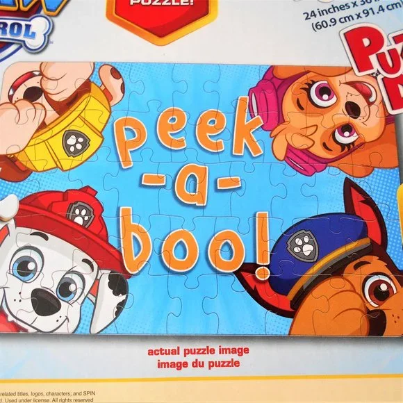 Paw Patrol Peek A Boo Floor Puzzle - Picture 3 of 9